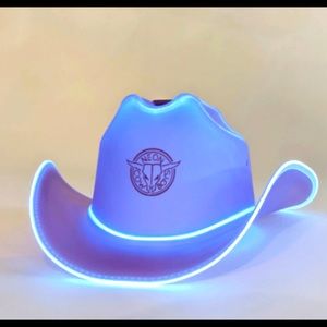 Purple Neon CowBoys Hat